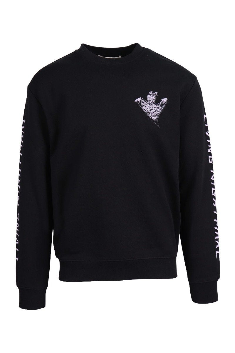 Living Nightmare Sweatshirt Men Fashion MCQ Cotton Long-Sleeve Casual Trendy Outwear