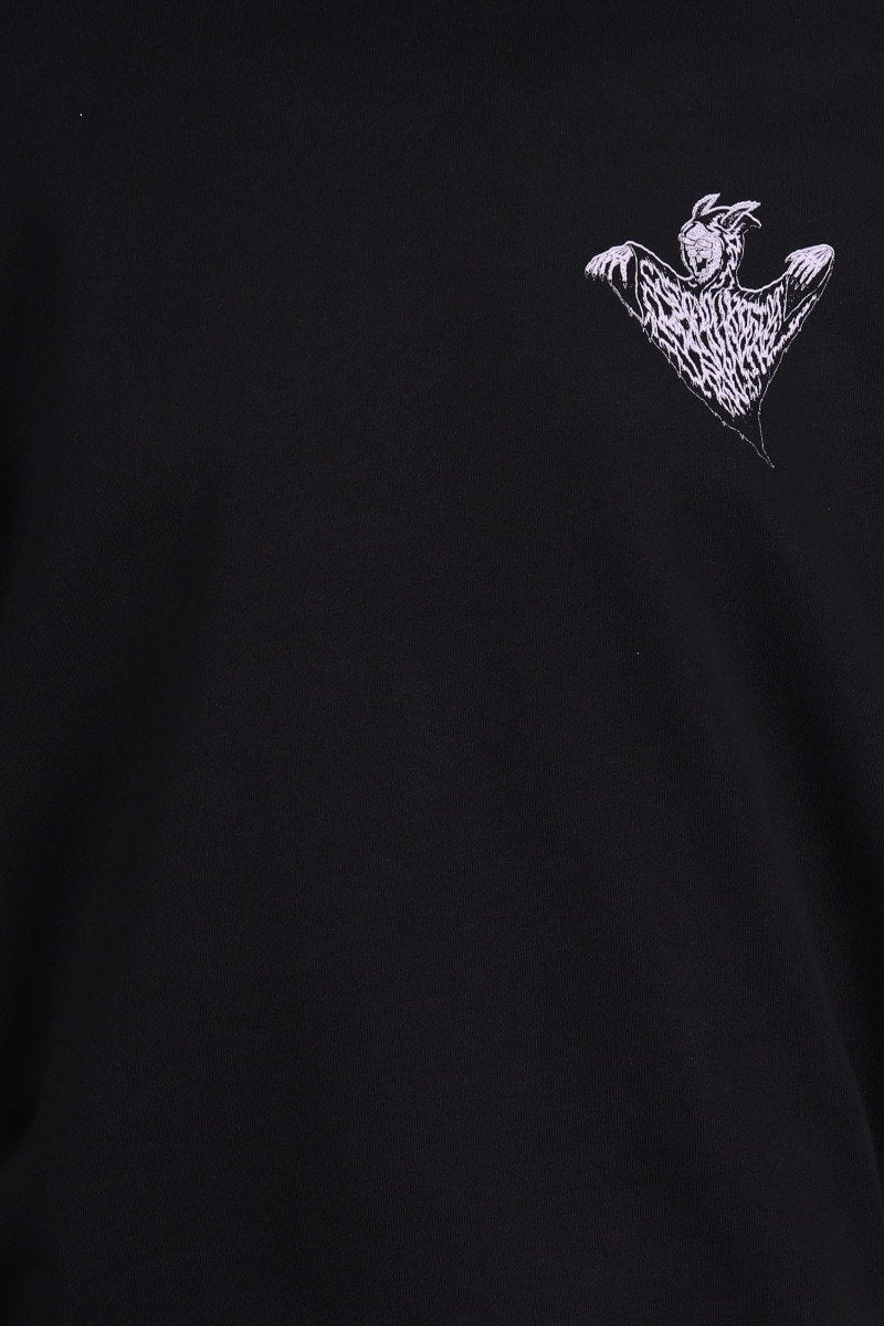 Living Nightmare Sweatshirt Men Fashion MCQ Cotton Long-Sleeve Casual Trendy Outwear