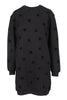 Swallow Sweatdress Women Fashion MCQ Cotton Long Sleeve Casual Onepiece