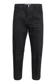 Cropped Jean Bottoms Casual Basic