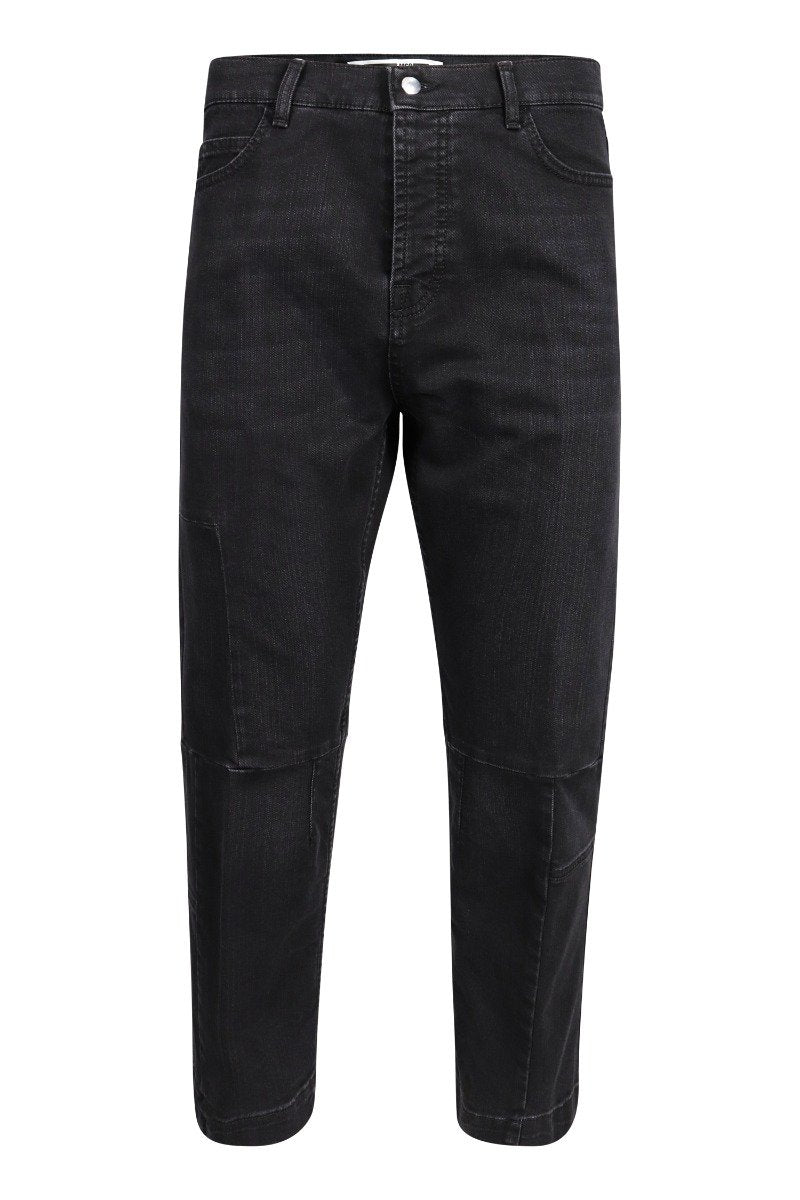 Cropped Jean Bottoms Casual Basic