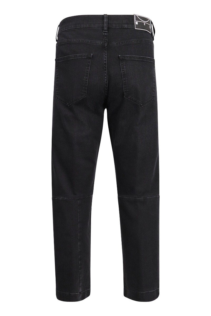 Cropped Jean Bottoms Casual Basic