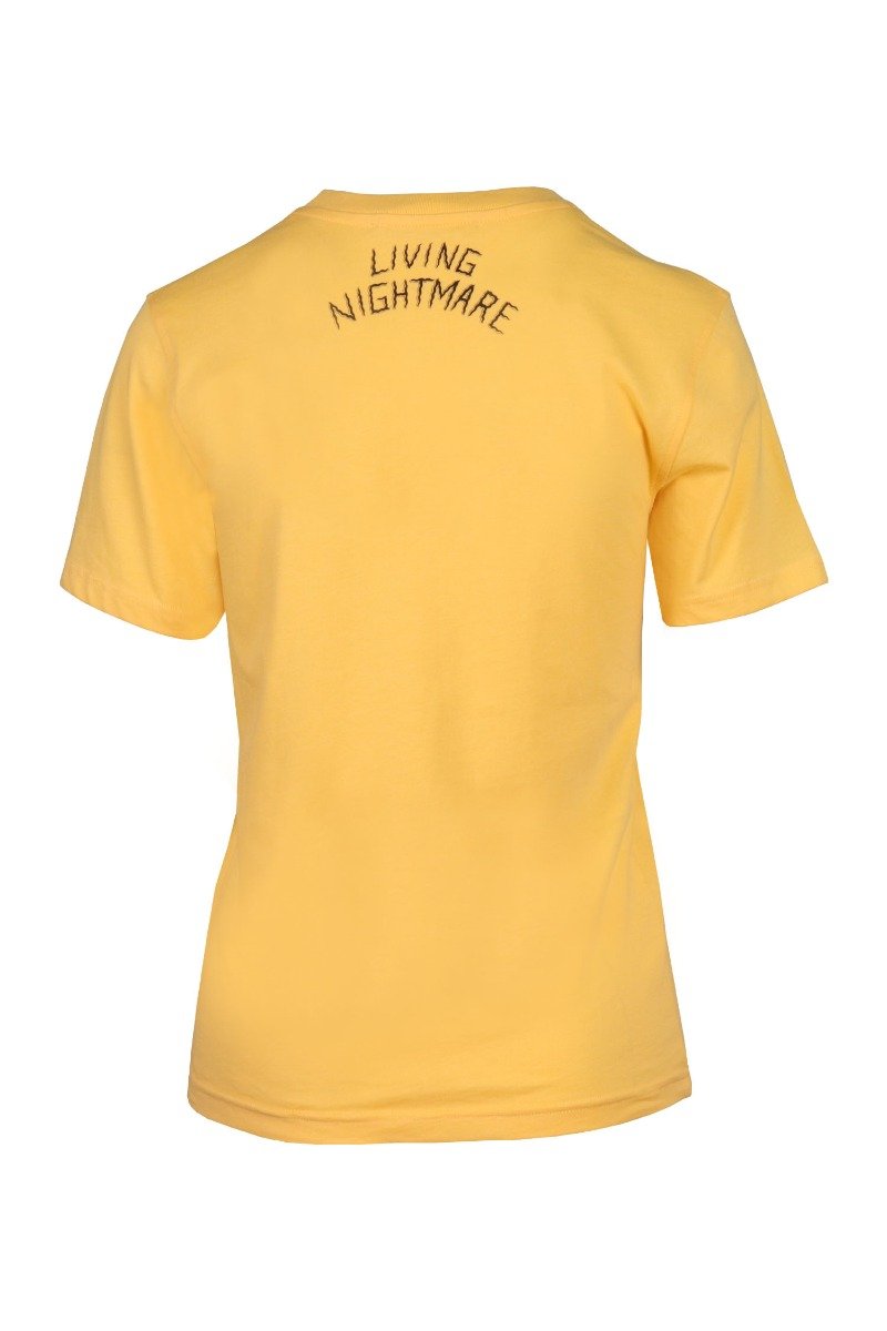 Living Nightmare T-Shirt Women Fashion MCQ Organic-Cotton Short Sleeve Casual Tee