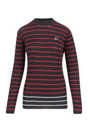 Stripes & Swallow Sweater Women Fashion MCQ Wool Stripes Long Sleeve Top