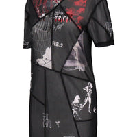 Punk Patchwork T-Shirt Dress – The Luxe Gallery