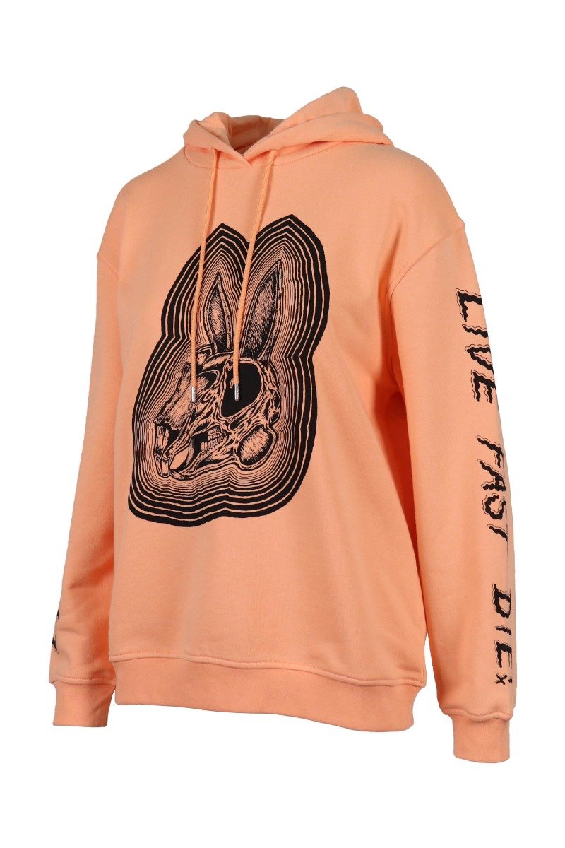 Bunny Be Here Now Hoodie Cotton Hoodie Casual Basic Unisex Men Women